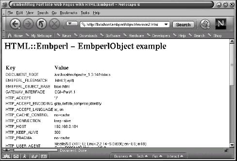 Perl Web Project