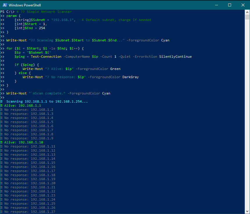 Network Scanner